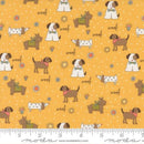 MODA Lucky Puppy Parade - 55700-14 Sun - Cotton Fabric