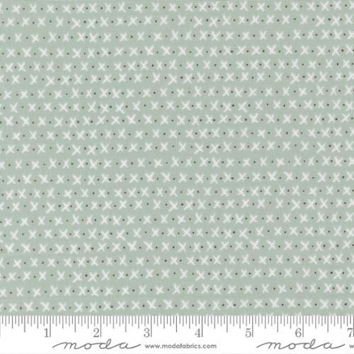 MODA Lucky Xs and Os - 55705-22 Sky - Cotton Fabric