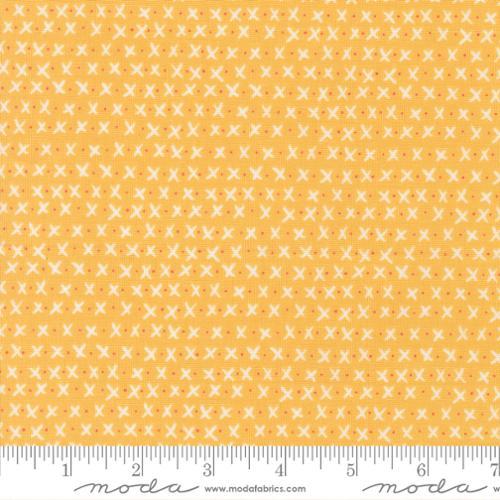 MODA Lucky Xs and Os - 55705-24 Sun - Cotton Fabric