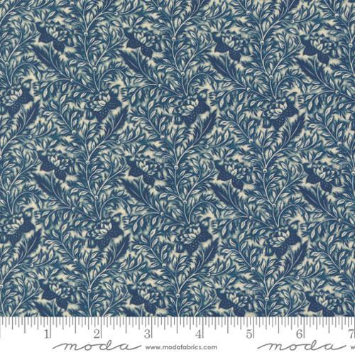 MODA Lydia's Lace - 31685-18 Indigo - Cotton Fabric