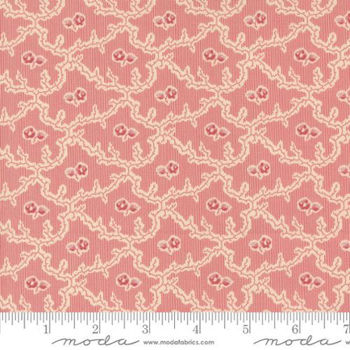 MODA Lydia's Lace - 31686-11 Crimson - Cotton Fabric