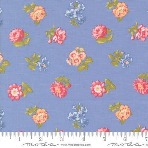 MODA Memory Lane - 18781-15 Blue - Cotton Fabric
