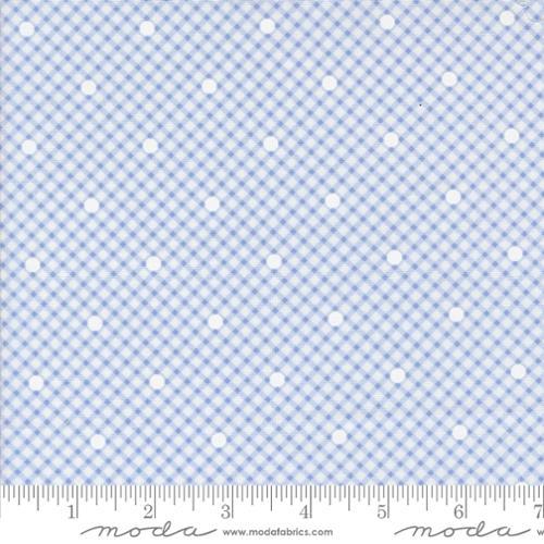 MODA Memory Lane - 18784-25 Blue - Cotton Fabric
