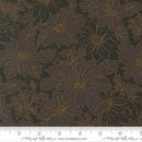 MODA Merry Manor 2025 - 33862-14M Ebony - Cotton Metallic Fabric