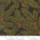 MODA Merry Manor 2025 - 33863-14M Ebony - Cotton Metallic Fabric