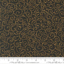 MODA Merry Manor 2025 - 33865-14M Ebony - Cotton Metallic Fabric