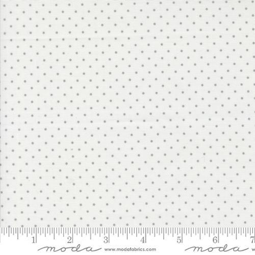 MODA Mixed Bag Of Bonbons - 18253-11 White Grey - Cotton Fabric