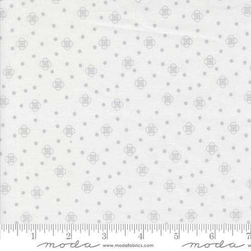 MODA Mixed Bag Of Bonbons - 18254-11 White Grey - Cotton Fabric