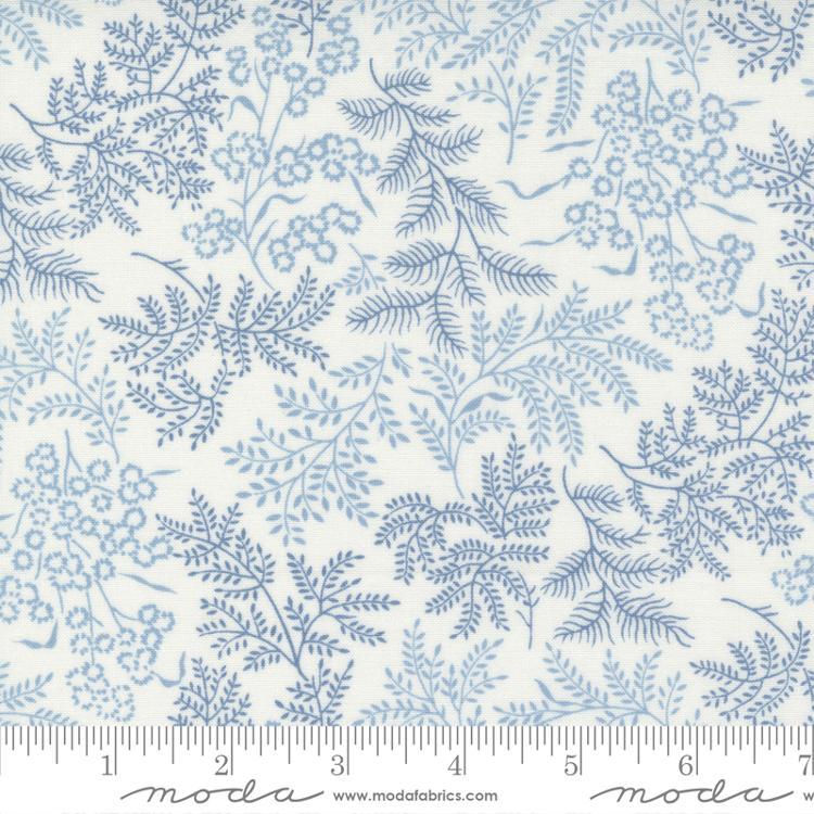 MODA Nantucket Summer 55261-34 Cream Blue - Cotton Fabric