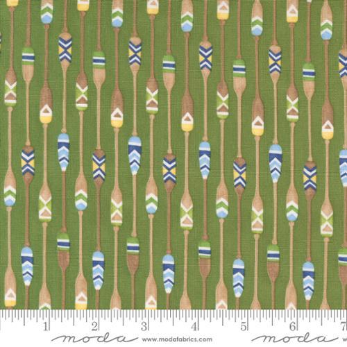 MODA On Lake Time - 56122-15 Evergreen - Cotton Fabric
