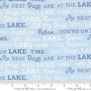 MODA On Lake Time - 56123-12 Sky Blue - Cotton Fabric