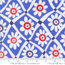 MODA On The Porch - 22511-14 Bountiful Blue - Cotton Fabric