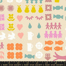 MODA Paper Cuts 2 - RS1107-11 Parchment - Cotton Fabric