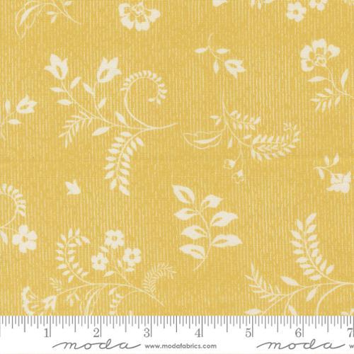 MODA Parlor Boho Flowers - 11967-18 Maize - Cotton Fabric