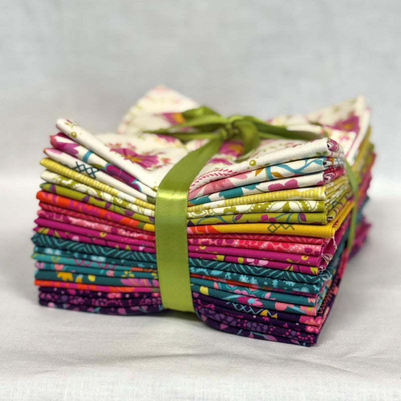 MODA Parlor Fat Quarter Bundle - 20 Fat Quarters - Cotton Fabric