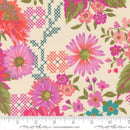 MODA Parlor Happy Blooms - 11960-11 Cream - Cotton Fabric