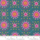 MODA Parlor Mandala - 11964-16 Peacock - Cotton Fabric