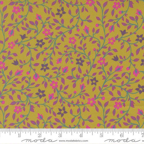 MODA Parlor Serenity - 11965-17 Pesto - Cotton Fabric