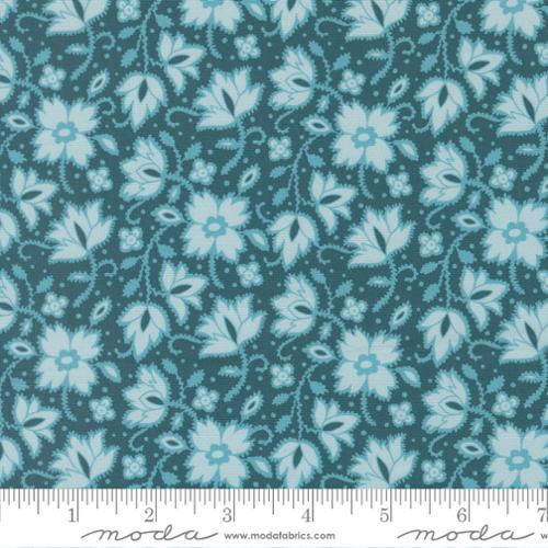 MODA Parlor Soul Shine - 11963-16  Peacock - Cotton Fabric