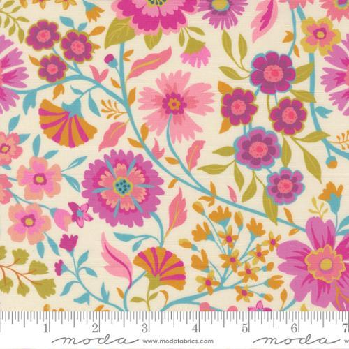 MODA Parlor Wild and Free - 11961-11 Cream - Cotton Fabric