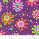 MODA Pick Me Flower Power - 22497-18 Grape - Cotton Fabric