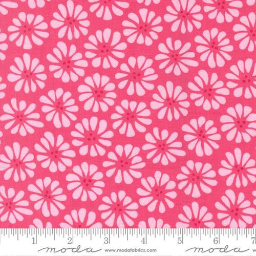 MODA Pick Me Lazy Daisy - 22491-13 Petunia - Cotton Fabric