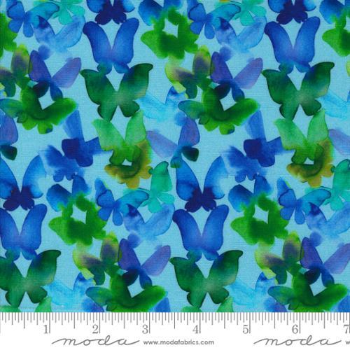 MODA Playgrounds - 2268-12 Aqua - Cotton Fabric