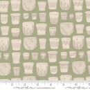 MODA Potted Pots - 26141-24 Sage - Cotton Fabric