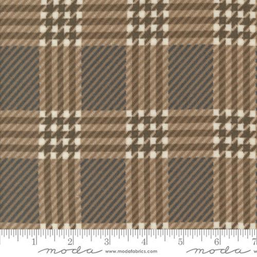 MODA Prairie Gatherings Flannels - 49313-14F Teak - Cotton Flannel Fabric