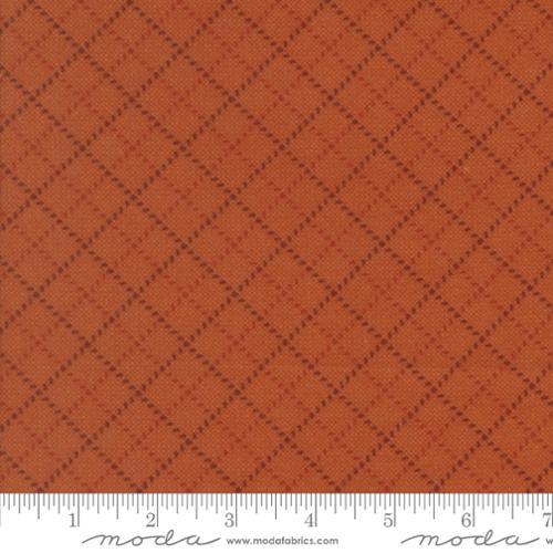 MODA Prairie Gatherings Flannels - 49315-21F Rust - Cotton Flannel Fabric