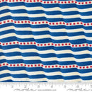 MODA Red White and Bloom - 56112-22 Midnight Blue - Cotton Fabric