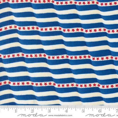 MODA Red White and Bloom - 56112-22 Midnight Blue - Cotton Fabric