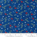 MODA Red White and Bloom - 56116-12 Midnight Blue - Cotton Fabric