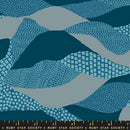 MODA Reimagined Landscapes - RS6053-16 Teal - Cotton Fabric