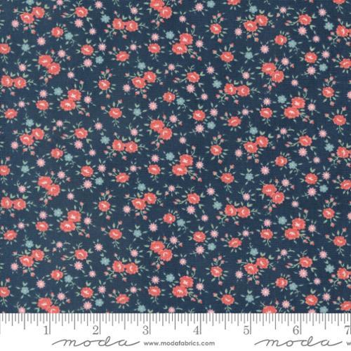 MODA Rosemary Cottage - 55313-14 Navy - Cotton Fabric