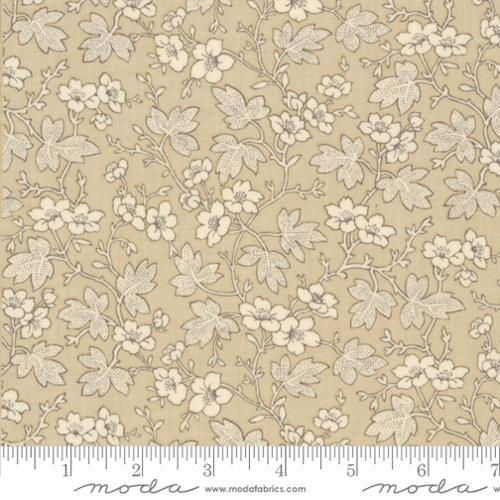 MODA Rouenneries Trois - 13964-16 Oyster - Cotton Fabric