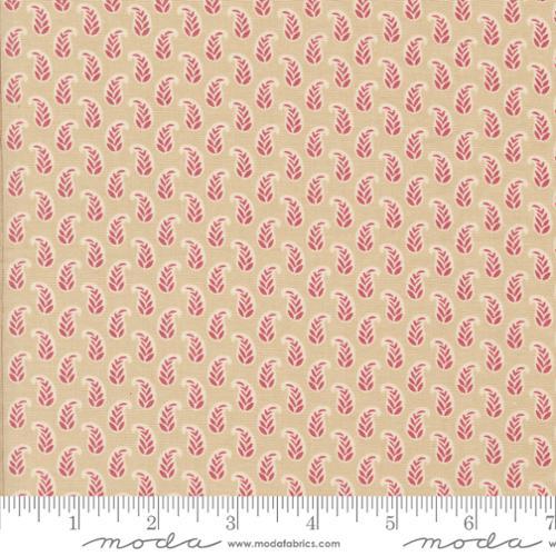 MODA Rouenneries Trois - 13967-18 Oyster - Cotton Fabric