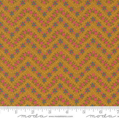MODA Sagewood Abbey - 11954-12 Golden - Cotton Fabric