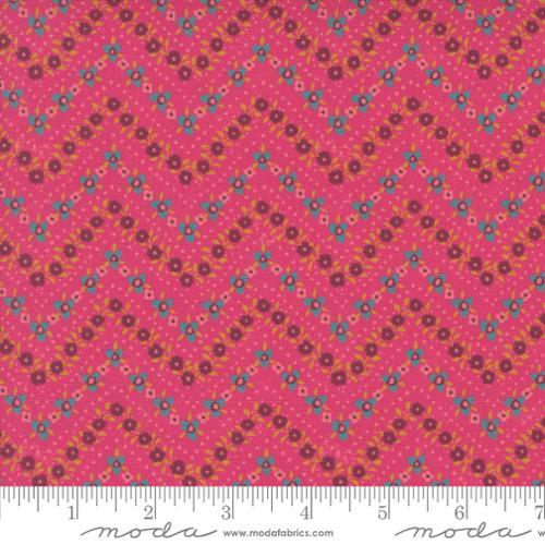 MODA Sagewood Abbey - 11954-18 Azalea - Cotton Fabric