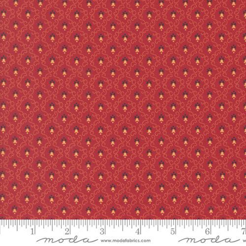 MODA Sally's Stitches - 31716-11 Turkey Red - Cotton Fabric