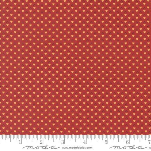 MODA Sally's Stitches - 31717-11 Turkey Red - Cotton Fabric