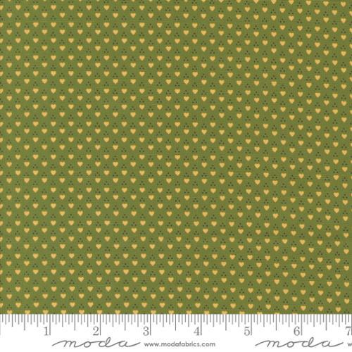 MODA Sally's Stitches - 31717-12 New Leaf - Cotton Fabric