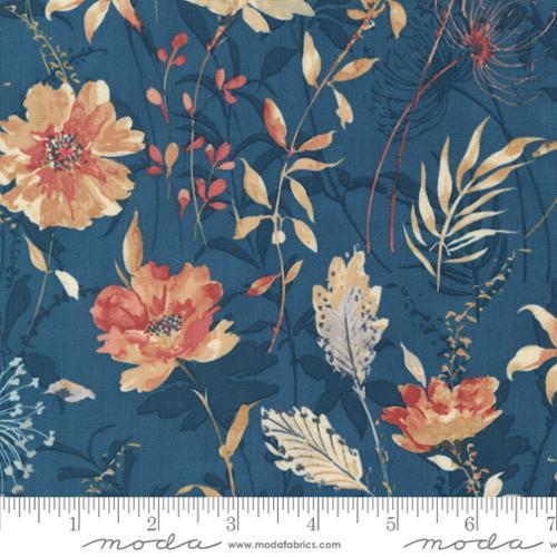 MODA Sandalwood - 44380-14 Indigo - Cotton Fabric