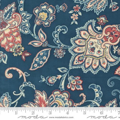 MODA Sandalwood - 44382-14 Indigo - Cotton Fabric