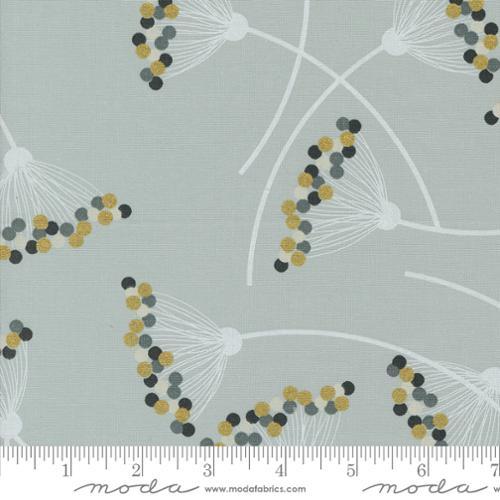 MODA Shimmer - 1840-13M Silver - Cotton Metallic Fabric
