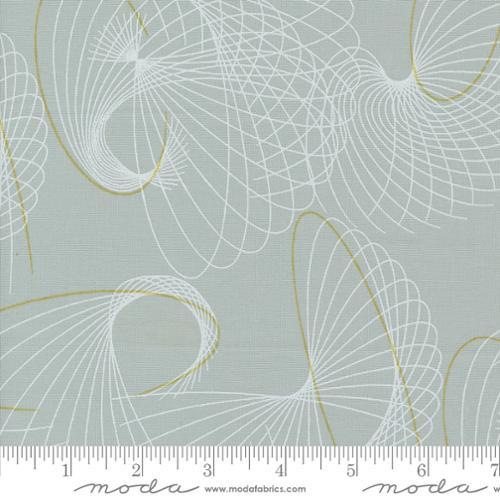 MODA Shimmer - 1841-13M Silver - Cotton Metallic Fabric