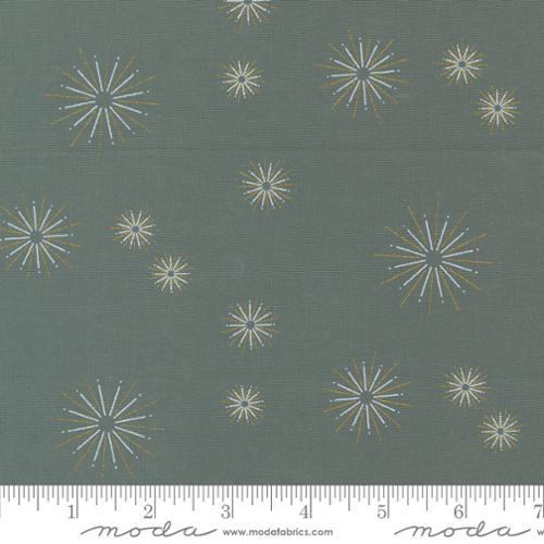 MODA Shimmer - 1844-14M Smoke - Cotton Metallic Fabric