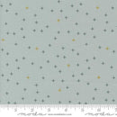 MODA Shimmer - 1845-14M Silver - Cotton Metallic Fabric