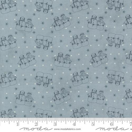 MODA Snowman Gatherings IV - 49250-12 Frozen - Cotton Fabric