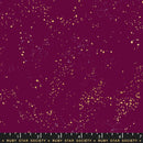 MODA Speckled Metallic - RS5027-73M Purple Velvet - Cotton Metallic Fabric